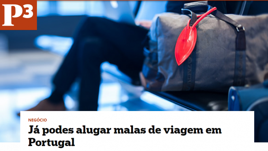 Imagem da publicação da noticia da Bag4days no Público